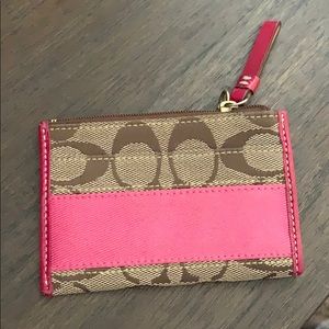 Coach card holder